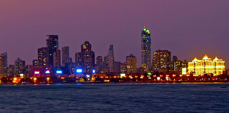קובץ:Mumbai Skyline at Night.jpg